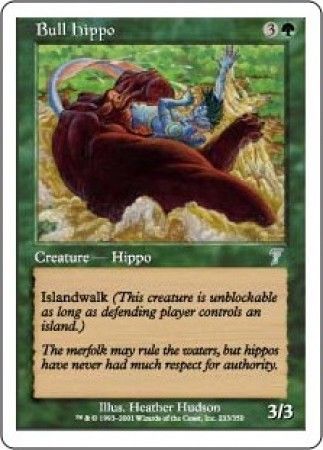 Bull Hippo - MTG 7th Edition - Magic | TrollAndToad