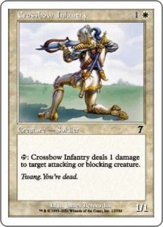 Crossbow Infantry MTG 7th Edition Singles Crossbow Infantry MTG 7th Edition Singles