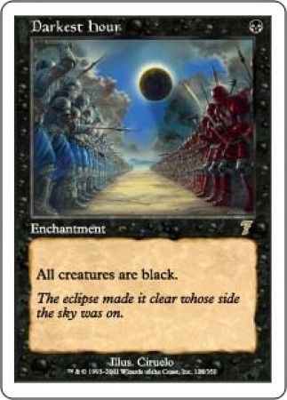 Darkest Hour MTG 7th Edition Singles Darkest Hour MTG 7th Edition Singles