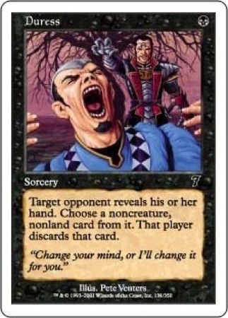 Duress MTG 7th Edition Singles Duress MTG 7th Edition Singles