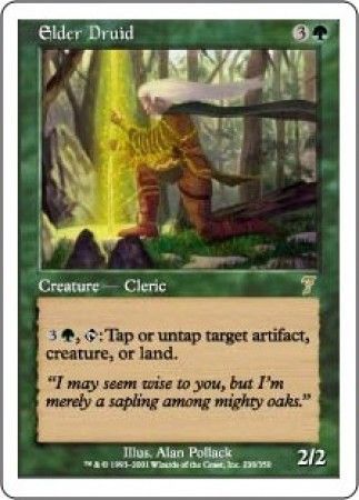 Elder Druid MTG 7th Edition Singles Elder Druid MTG 7th Edition Singles