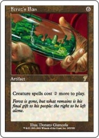 Feroz s Ban MTG 7th Edition Singles Feroz s Ban MTG 7th Edition Singles