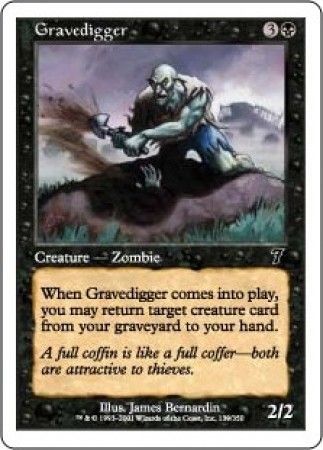 Gravedigger MTG 7th Edition Singles Gravedigger MTG 7th Edition Singles