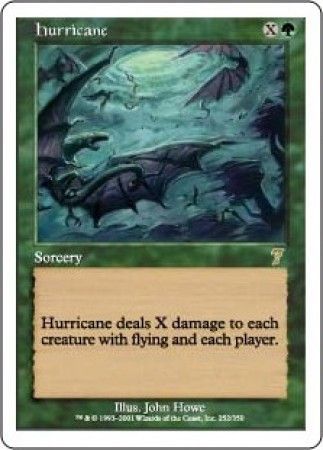Hurricane MTG 7th Edition Singles Hurricane MTG 7th Edition Singles