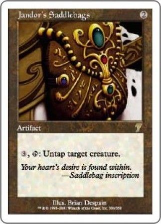 Jandor s Saddlebags MTG 7th Edition Singles Jandor s Saddlebags MTG 7th Edition Singles