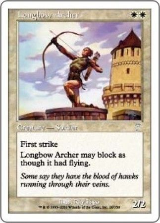 Longbow Archer MTG 7th Edition Singles Longbow Archer MTG 7th Edition Singles