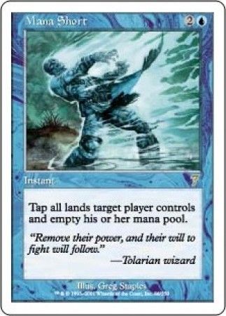 Mana Short MTG 7th Edition Singles