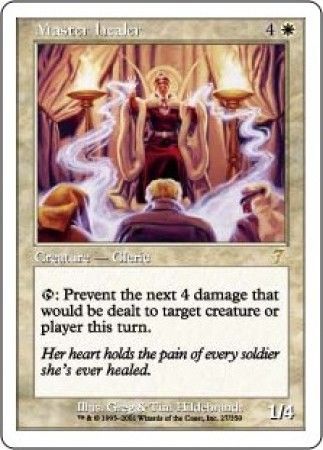 Master Healer MTG 7th Edition Singles Master Healer MTG 7th Edition Singles
