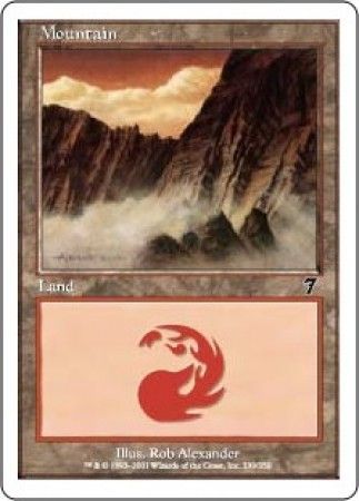 Mountain 339 MTG 7th Edition Singles Mountain 339 MTG 7th Edition Singles