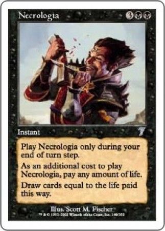 Necrologia MTG 7th Edition Singles Necrologia MTG 7th Edition Singles