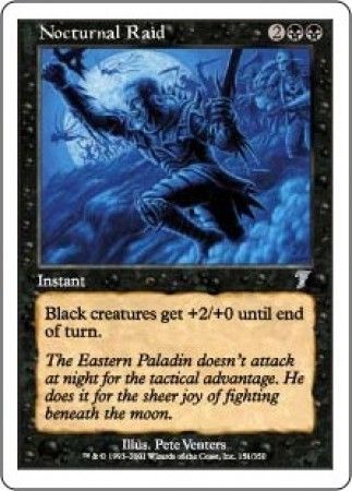 Nocturnal Raid MTG 7th Edition Singles Nocturnal Raid MTG 7th Edition Singles