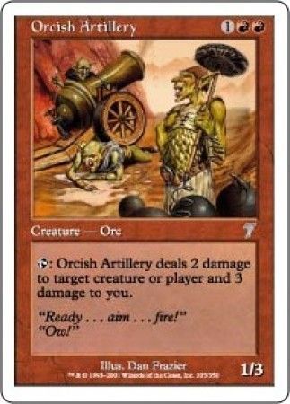 Orcish Artillery MTG 7th Edition Singles Orcish Artillery MTG 7th Edition Singles