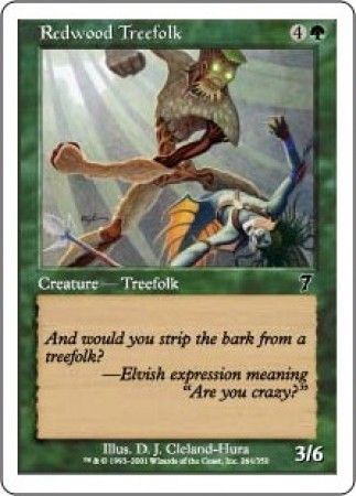 Redwood Treefolk Redwood Treefolk