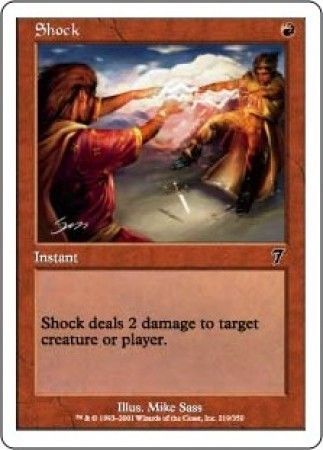 Shock MTG 7th Edition Singles Shock MTG 7th Edition Singles