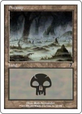 Swamp 347 MTG 7th Edition Singles Swamp 347 MTG 7th Edition Singles