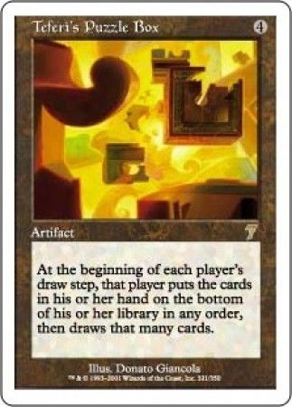 Teferi s Puzzle Box MTG 7th Edition Singles Teferi s Puzzle Box MTG 7th Edition Singles