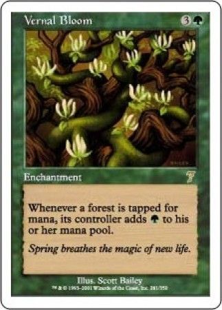 Vernal Bloom MTG 7th Edition Singles Vernal Bloom MTG 7th Edition Singles