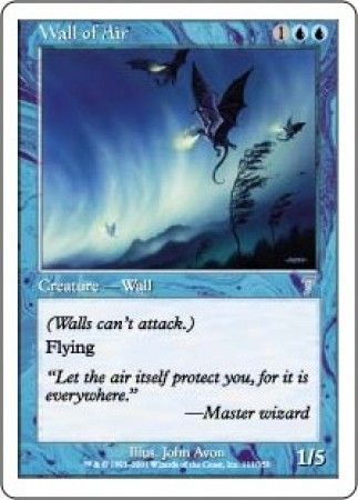 Wall of Air MTG 7th Edition Singles Wall of Air MTG 7th Edition Singles