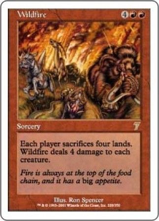 Wildfire MTG 7th Edition Singles Wildfire MTG 7th Edition Singles