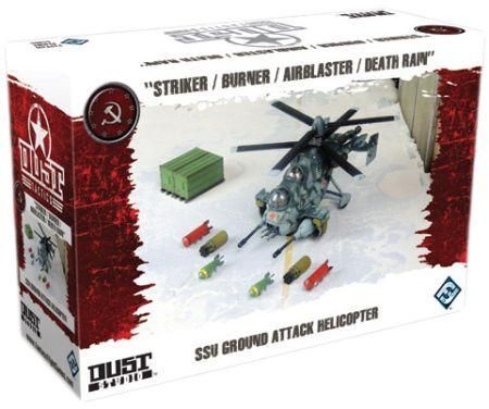 Dust Tactics SSU Ground Attack Helicopter expansion Fantasy Flight Games FFGDT048 Board Games A Z Dust Tactics SSU Ground Attack Helicopter expansion Fantasy Flight Games FFGDT048 Board Games A Z