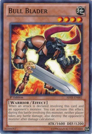 Bull Blader ABYR EN002 Common 1st Edition Bull Blader ABYR EN002 Common 1st Edition