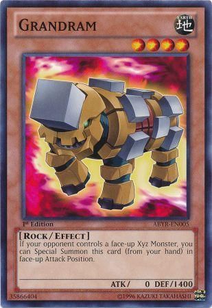 Grandram ABYR EN005 Common 1st Edition Abyss Rising 1st Edition Singles Grandram ABYR EN005 Common 1st Edition Abyss Rising 1st Edition Singles