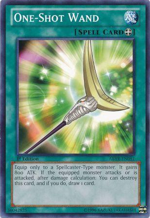 One Shot Wand ABYR EN051 Common 1st Edition Abyss Rising 1st Edition Singles One Shot Wand ABYR EN051 Common 1st Edition Abyss Rising 1st Edition Singles