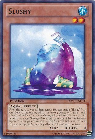 Slushy ABYR EN083 Rare 1st Edition Abyss Rising 1st Edition Singles Slushy ABYR EN083 Rare 1st Edition Abyss Rising 1st Edition Singles