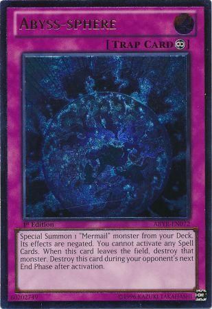 Ultimate Rare - Abyss-sphere - ABYR-EN072 1st Edition