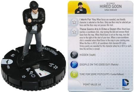 Hired Goon 203 Batman Primer DC Heroclix Batman Primer Gravity Feed Singles Hired Goon 203 Batman Primer DC Heroclix Batman Primer Gravity Feed Singles