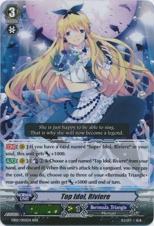 Top Idol Riviere EB02 002EN Triple Rare RRR Top Idol Riviere EB02 002EN Triple Rare RRR