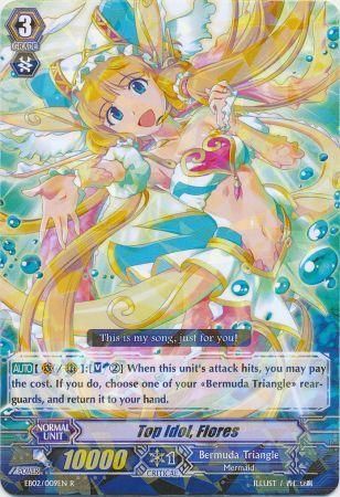 Top Idol Flores EB02 009EN Rare R Top Idol Flores EB02 009EN Rare R