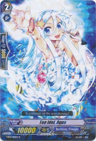 Top Idol Aqua EB02 010EN Rare R Top Idol Aqua EB02 010EN Rare R