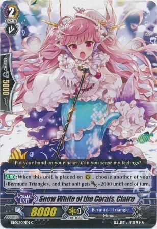 Snow White of the Corals Claire EB02 019EN Common C Snow White of the Corals Claire EB02 019EN Common C