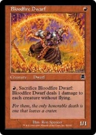 Bloodfire Dwarf Bloodfire Dwarf