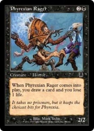 Phyrexian Rager Apocalypse Singles Phyrexian Rager Apocalypse Singles