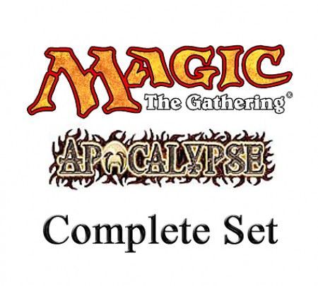 Apocalypse Complete Set Magic the Gathering Magic The Gathering Apocalypse Complete Set Magic the Gathering Magic The Gathering