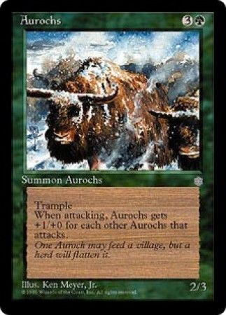 Aurochs Ice Age Singles Aurochs Ice Age Singles