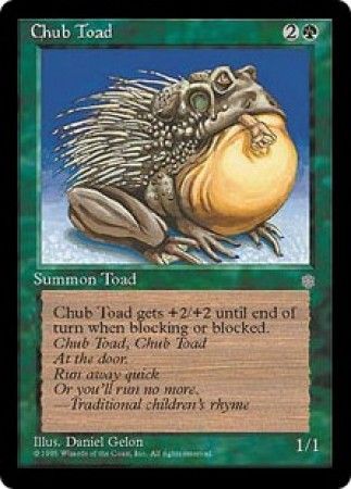 Chub Toad Ice Age Singles Chub Toad Ice Age Singles