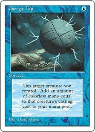 Energy Tap MTG 4th Edition Magic Cards Singles Energy Tap MTG 4th Edition Magic Cards Singles