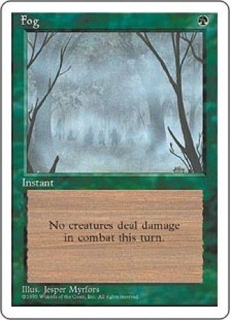 Fog Mtg 4th Edition Magic Cards Magic Trollandtoad