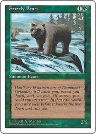 Grizzly Bears //// Beta //// MTG Magic //// See Picture