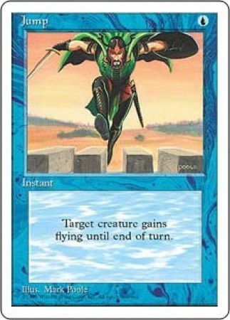 Jump MTG 4th Edition Magic Cards Singles Jump MTG 4th Edition Magic Cards Singles