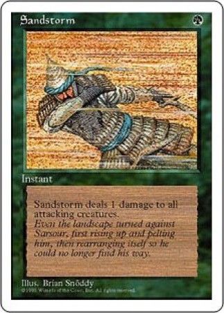 Sandstorm MTG 4th Edition Magic Cards Singles Sandstorm MTG 4th Edition Magic Cards Singles