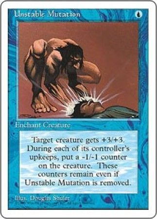 Unstable Mutation MTG 4th Edition Magic Cards Singles Unstable Mutation MTG 4th Edition Magic Cards Singles