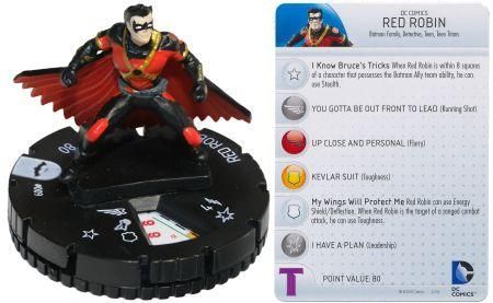 Red Robin 009 Batman DC Heroclix DC Batman Red Robin 009 Batman DC Heroclix DC Batman