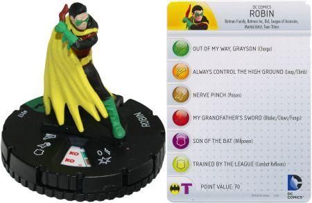 Robin 017 Batman DC Heroclix DC Batman Robin 017 Batman DC Heroclix DC Batman