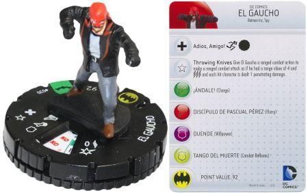 El Gaucho 030 Batman DC Heroclix El Gaucho 030 Batman DC Heroclix