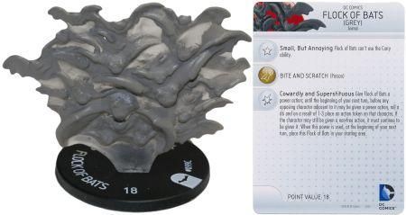 Flock of Bats Grey 099c Batman DC Heroclix DC Batman Flock of Bats Grey 099c Batman DC Heroclix DC Batman