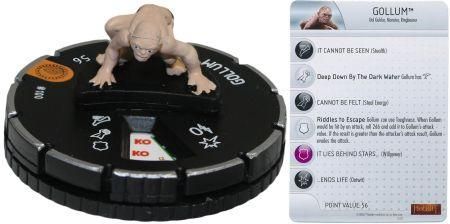 Gollum 100 Hobbit Marquee Figure Heroclix Gollum 100 Hobbit Marquee Figure Heroclix